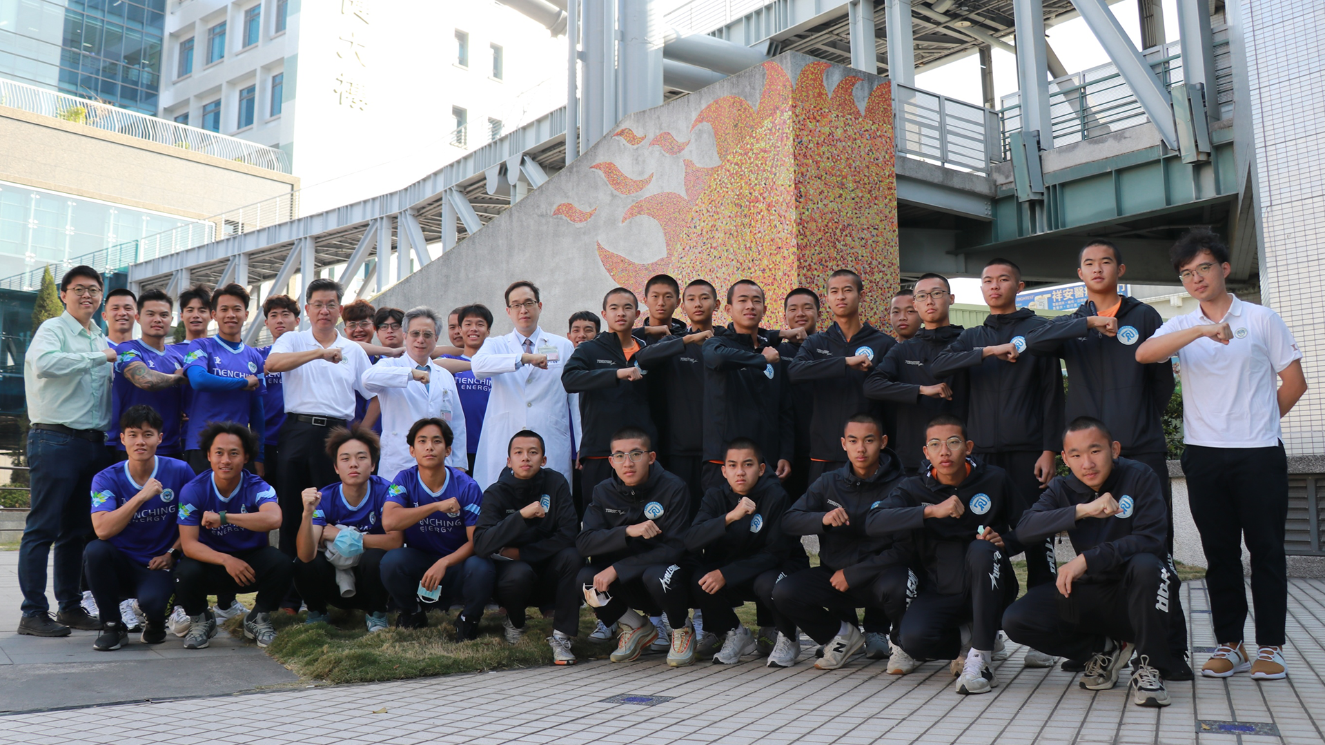 守護冠軍選手 嘉基結合企業共同提供專業運動醫療防護與治療